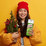 Gepersonaliseerde Christmas Be Gone 20oz Skinny Name Tumbler Green Monster Tumbler met Spray Design Grappig Kerstcadeau voor Green Monster Fans