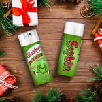 Gepersonaliseerde Christmas Be Gone 20oz Skinny Name Tumbler Green Monster Tumbler met Spray Design Grappig Kerstcadeau voor Green Monster Fans