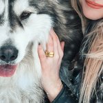 Bague Personnalisée avec Image de l'Animal et Texte Gravé Bijoux pour Perte d'Animal de Compagnie Cadeau Anniversaire pour Amoureux des Animaux