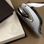 Personalised From The Library of Wildflower Book Embosser Stamp Gift for Writer Book Club Books Lover