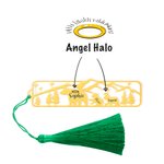 Personalisierte Mama Bär Familie Lesezeichen mit Namen Quaste Lesen Enthusiast Wesentliche Geburtstag Weihnachtsgeschenk für Familie Buchliebhaber