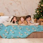 Personalised Multicolour Available Name Blanket Baby Kid Funny Fleece Sherpa Blanket Home Decoration Newborn Baby Shower Christmas Gift for Family