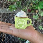 Personalized Ceramic Pup Cup Puppuccino Mug Pet Dog Gift 2.4oz 70ml