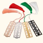 Personalised Name Bookmark with Tassels Reading Enthusiast Essential Birthday Christmas Gift for Parent Grandparent Book Lover