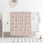 Personalised Multicolour Available Name Blanket Baby Kid Funny Fleece Sherpa Blanket Home Decoration Newborn Baby Shower Christmas Gift for Family