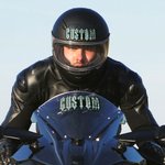 Set di 2 decalcomanie impermeabili per casco Etichetta adesiva per casco Regalo di Natale e compleanno per gli amanti della moto