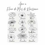 Portefeuille en Cuir Tri-Pli Porte Monnaie Personnalisé avec Papillon Fleur de Naissance Cadeau d'Anniversaire de Noël pour Femme