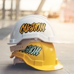 Set di 2 decalcomanie impermeabili per casco Etichetta adesiva per casco Regalo di Natale e compleanno per gli amanti della moto