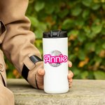 Personalized Fashion Curved Font Disco Ball Stickers with Name Water Resistant Crystal Label Party Gift for Friend Disco Lover