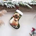 Calza di Natale personalizzata con foto e nome Decorazione dell'albero di Natale Regalo per bambini e famiglia