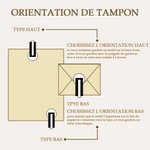 Pince à Gaufrer de Livres Tampon de Gaufrage Personnalisé avec Motif Coronne de Fleur et Nom Cadeau Noël pour Bibliothèque Librairie Lecteur