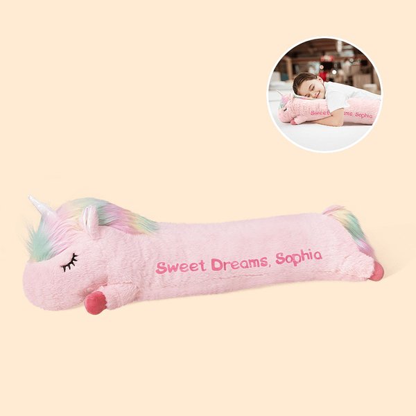 Almohada de peluche personalizada con el nombre del niño Regalo de Navidad Regalo de cumpleaños para niño