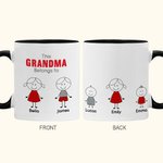 Mug Personnalisé avec Noms des Enfants Thème Famille Cadeau Anniversaire pour Famille