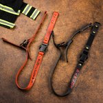 Personalized Engraved Leather Firefighter Helmet Chin Strap with Name Birthday Gift for Firemen