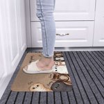 Henkilökohtainen pyyhi tassut ovimatto Söpö kissa Avatar Mat Home koristelu joulu syntymäpäivälahja kissan omistaja rakastaja