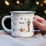 Personalised Nutcracker Mouse Prince Ballet Girl Pattern 11oz Enamel Mug Birthday Children's Day Gift for Kids
