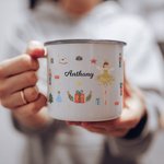 Personalised Nutcracker Mouse Prince Ballet Girl Pattern 11oz Enamel Mug Birthday Children's Day Gift for Kids