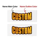 Set di 2 decalcomanie impermeabili per casco Etichetta adesiva per casco Regalo di Natale e compleanno per gli amanti della moto