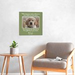 Henkilökohtainen lemmikkieläinten valokuva Canvas maalaus seinä sisustus teksti Memorial lahja lemmikkieläinten rakastaja