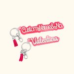 Personalized 3D Pink Dolly Name Keychain with Tassel Cute Backpack Tag Bag Accessory Bridal Shower Gift for Her