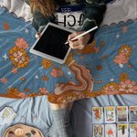 Personalisierte Zodiac Decke mit Namen Geburtstagsgeschenk für Astrologie-Liebhaber