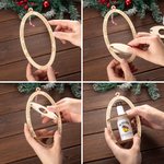 Personalisierte lustige Schnapsflasche Halter Weihnachtsschmuck mit Phrase Datum für 50ml Weinflasche White Elephant Weihnachtsgeschenk für Männer Liquor Lover