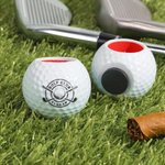 Personlig magnetisk golfbollscigarrhållare med ikon eller text Födelsedagspresent för golfälskare Cigarrälskare