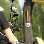 Personlig magnetisk golfbollscigarrhållare med ikon eller text Födelsedagspresent för golfälskare Cigarrälskare