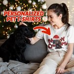 Henkilökohtainen Meowy joulu T-paita Baby Onesie Santa Hat Vanhempi-lapset perhe puku joululoma lahja Kid uusi vanhempi lemmikkieläinten rakastaja