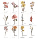 Personalizado Terciopelo Flor de Nacimiento Joyero Portátil Estuche de Viaje con Nombre Cumpleaños Día de la Madre Regalo de Boda para Ella