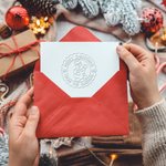 Estampador de galletas en relieve con nombre personalizado Merry Christmas hecho a mano Regalo de Navidad para los amantes de la repostería