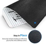 Tapis de souris personnalisé avec nom et texte Décoration de bureau Cadeau d'anniversaire de Thanksgiving pour les enseignants