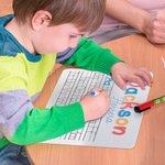 Personalised Acrylic Name Alphabet Tracing Board Dry Erase Board Educational Learning Gift for Kids