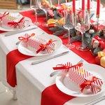 Personalized Sweets Cane Christmas Cracker Name Place Gift Box Table Decoration for Family Friends Kids