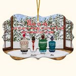 Henkilökohtainen This Is Us Keraaminen Koriste nimillä Joululahja perheelle Veljet Siskot