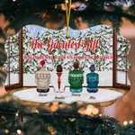 Personalized Our Parents Gave Us Was Each Other Ceramic Ornament with Names Christmas Gift for Family Brothers Sisters