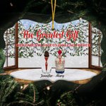 Personalized Our Parents Gave Us Was Each Other Ceramic Ornament with Names Christmas Gift for Family Brothers Sisters