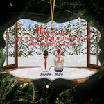 Ornamento in ceramica personalizzato This Is Us con nomi Regalo di Natale per la famiglia, i fratelli e le sorelle