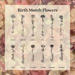 Signet de Livres Personnalisé avec Nom et Fleur de Naissance Gravés Marque-Page en Bois pour Femme Amoureuse de Lecture Cadeau Anniversaire Fête