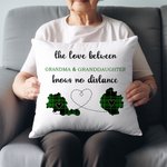Personalised The Love Between Family Knows No Distance Two States Cushion Throw Pillow Cover Long Distance Moving Away Christmas Gift for Family