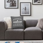 Funda de cojín personalizada My Favorite People Call Me Grandpa (Mi gente favorita me llama abuelo) Cumpleaños Día del Padre Regalo para papá Abuelo