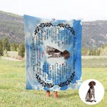 Una carta del cielo personalizada Manta suave Regalo conmemorativo para un amigo de la familia