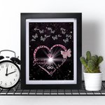 Personalized Blessed to be Called Nana Butterfly Frame with 1-9 Names Birthday Mother’s Day Gift for Mom Grandma