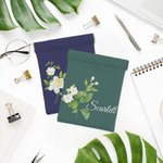 Pochette à Bijoux Personnalisée Fleur de Naissance avec Fermeture Automatique Porte-monnaie Floral Cadeau d'Anniversaire Fête de Mariage pour Elle