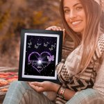 Personalized Blessed to be Called Nana Butterfly Frame with 1-9 Names Birthday Mother’s Day Gift for Mom Grandma