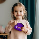 Personalized Colorful Kids Coin Wallet with Name Birthday Children's Day Gift for Boys and Girls