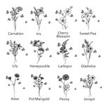 Borsa personalizzata con farfalla e fiori in iuta e nome della damigella d'onore, regalo di nozze per la festa della sposa.