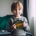 Personalisierte Camouflage-Stil ändern Brieftasche Zipper Geldbörse Tasche mit Namen Geschenk für Jungen Kind