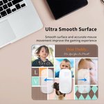 Personalised Photo Collage Mouse Pad Love Desk Mouse Mat with Text Computer Accessory Gift for Dad Mom Grandparent