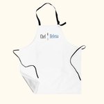 Personalized Waterproof Oxford Cloth Chef Apron with Name Housewarming Birthday Gift for Cooking Lover